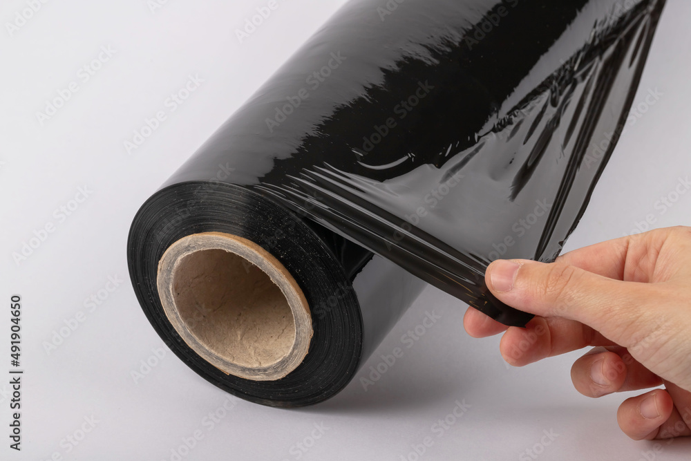 Handstretchfolie 23µ schwarz – Bild 2